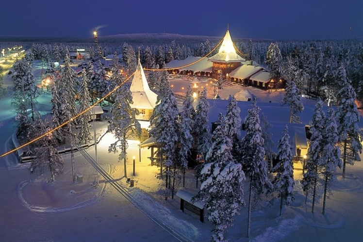 Santa Claus Casa Di Babbo Natale.Santa Claus Village Lettera Di Babbo Natale Dalla Lapponia