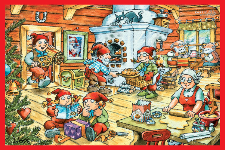 Carta Della Lettera | Lettera di Babbo Natale dalla Lapponia